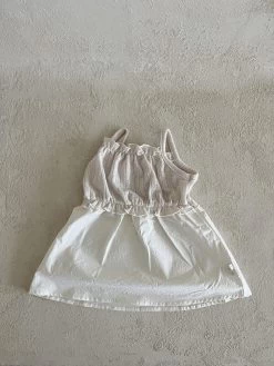 Kid's Knit Contrast Dress | Milk