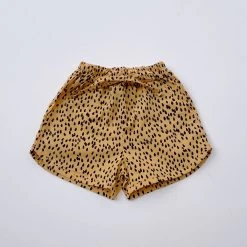 Leopard Shorties - Yellow