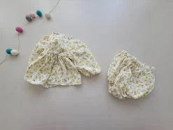 Floral Gauze Set - Yellow -Mini Moments Shop image 310320ac e68e 44ce 9705 f56170860d13