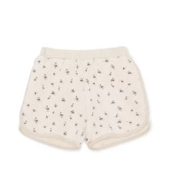 Waffle Floral Shorts