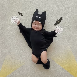 Baby Bat Romper + Bonnet Halloween Costume -Mini Moments Shop image 47681667 3f1f 43f2 ae65 51833328771c
