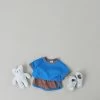 Macaron Shorties Set - Blue