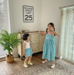 Kid's Polka Dot Shorties - Mint -Mini Moments Shop image 5353a0b5 72d0 4162 b0c5 cec1435ac89e