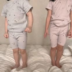 Star Ribbed Lounge Set - Grey -Mini Moments Shop image 535dae1c f3f7 48cc af1f 608a731e550e