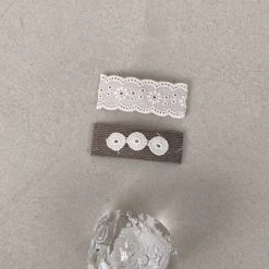 Hair Pins Set Of 2 - Khaki