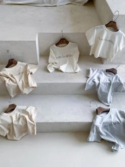 Paper Dino Tee - Cream -Mini Moments Shop image 5aa516fc 3ab5 4af2 8966 b9ef1ee070c7