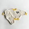 Mickey Fleece Sweat Set - Yellow