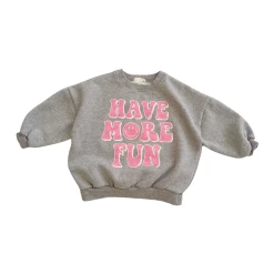 More Fun Sweatshirt - Grey
