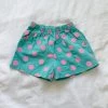 Kid's Polka Dot Shorties - Mint
