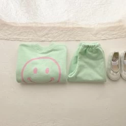Hi Sweat Set - Mint/Pink -Mini Moments Shop image 8573512f d700 4c6f 9662 093eee6b8cb7