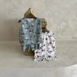 Mushroom Shorties Set - Mint -Mini Moments Shop image 87233e90 63fb 4fbc b104 375a5fb097bf