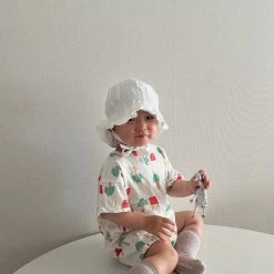 Tree House Romper | Ivory -Mini Moments Shop image 8a0a6ced 6991 4bb1 a900 51cd93d496ff