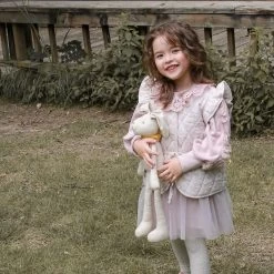 Floral Ruffle Vest - Pink -Mini Moments Shop image 90eb142b c671 4db7 8e08 0190c4174042