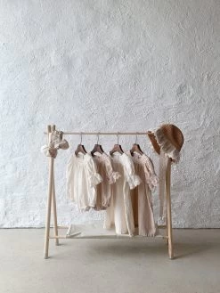 Nora Lace Romper - Beige -Mini Moments Shop image 9bf3d72c 81e8 42b2 84be 92f599d878b5