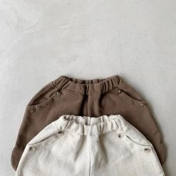 Pull On Shorts - Brown -Mini Moments Shop image 9c4a996e 7091 42bd a6ac d00fa91747cc