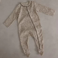 Flynn Baby Onesie - Beige