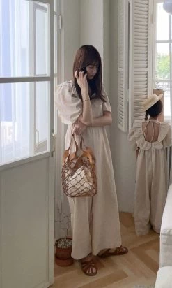 Mama + Mini Linen Jumpsuit | 2 Colors -Mini Moments Shop image a3b47a76 3256 4d9f 92ba 353a6461b6e4