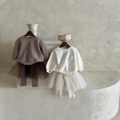 Tutu Leggings - Brown