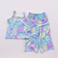 Tie Dye Cami Set - Yellow