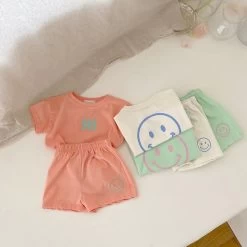 Hi Shorties Set - Coral -Mini Moments Shop image adc59156 db48 4b4d a734 b416243e8a1c