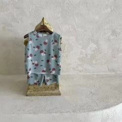 Mushroom Shorties Set - Mint