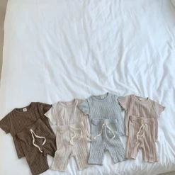 Baby Rib Lounge Set - 4 Colors -Mini Moments Shop image b0990be8 acf5 4a05 abaa ebc12eaa365f