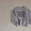 Kid's Perfection Crewneck - Heather Grey