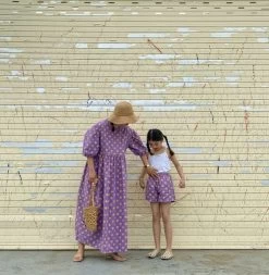 Kid's Polka Dot Shorties - Purple -Mini Moments Shop image b4d6aa7c bdfc 4630 bd62 bcef620b5910