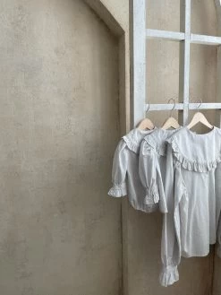 Kid’s Collared Blouse - Striped -Mini Moments Shop image b5d7c7e5 b671 41f6 83e2 4aa5dd77ae21