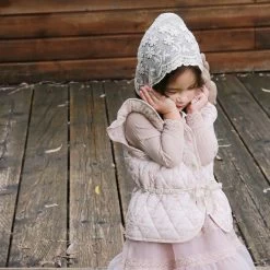 Floral Ruffle Vest - Pink -Mini Moments Shop image c0a4ca7a 36e6 45db a938 0dd79276ed7f