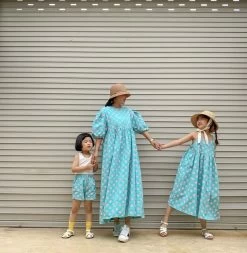 Kid's Polka Dot Shorties - Mint -Mini Moments Shop image c2dc71b5 3294 4613 99b2 ba13410b3bbd