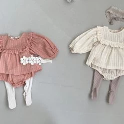 Frill Bloomers Set - Coral -Mini Moments Shop image c6b29018 c49a 48ac b368 74525725cf6f