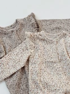 Vintage Floral Bodysuit - Beige -Mini Moments Shop image c8773727 db9e 42a6 81ba a7829e97356e