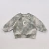 Moon Tie Dye Sweatshirt - Khaki