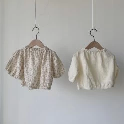 Luna Gauze Blouse - Cream