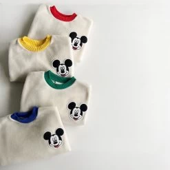 Mickey Fleece Sweat Set - Yellow -Mini Moments Shop image d19d0db6 aa9c 4b22 b3ae 43c5fa566e19