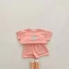 Hi Shorties Set - Coral