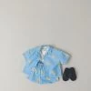 Banana Shirt Set - Blue