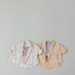 Strawberry Shorties Set | Ivory -Mini Moments Shop image d6d65c5f 169d 4189 9588 e4b21209e21b