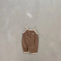 The Breakfast Club Romper - Brown -Mini Moments Shop image d70331b8 73d9 46dc bdf2 ccafb7dae47e