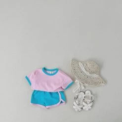 Macaron Shorties Set - Pink