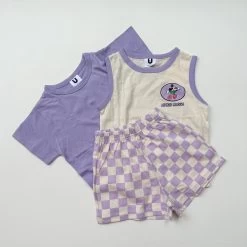 3 Piece Mickey Set | Purple