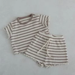 Lettuce Trim Waffle Set | Mocha