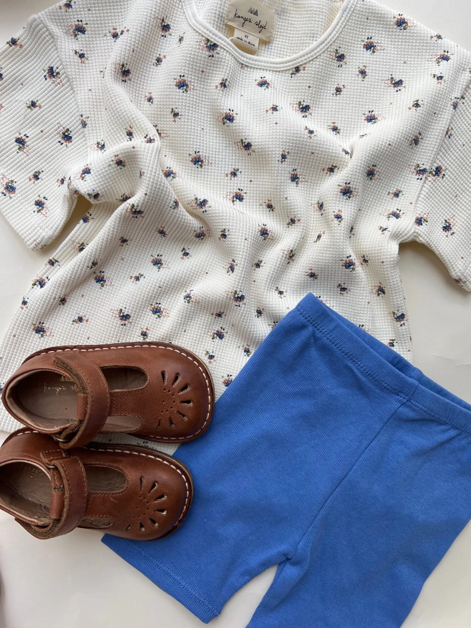 Waffle Floral Shorts 2 Waffle Floral Shorts - Image 2