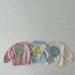 Smile Sweatshirt - Pink -Mini Moments Shop image eaa9a6fa 60e1 4f5c 9a50 3944b5f10ae4