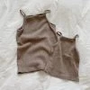 Ribbed Cami Top (Mama) - Cocoa