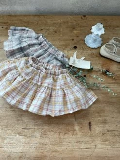 Checkered Skirt Bloomer - Yellow -Mini Moments Shop image fdd42474 cf62 483c ab66 aaec043a60e7